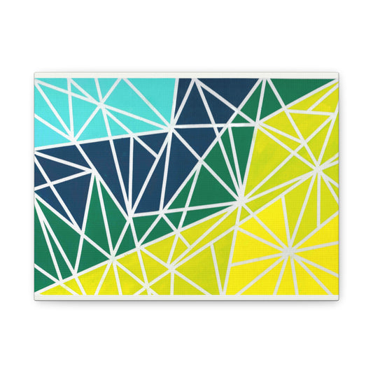 Slice of Lemon on Matte Canvas, Stretched, 1.25"