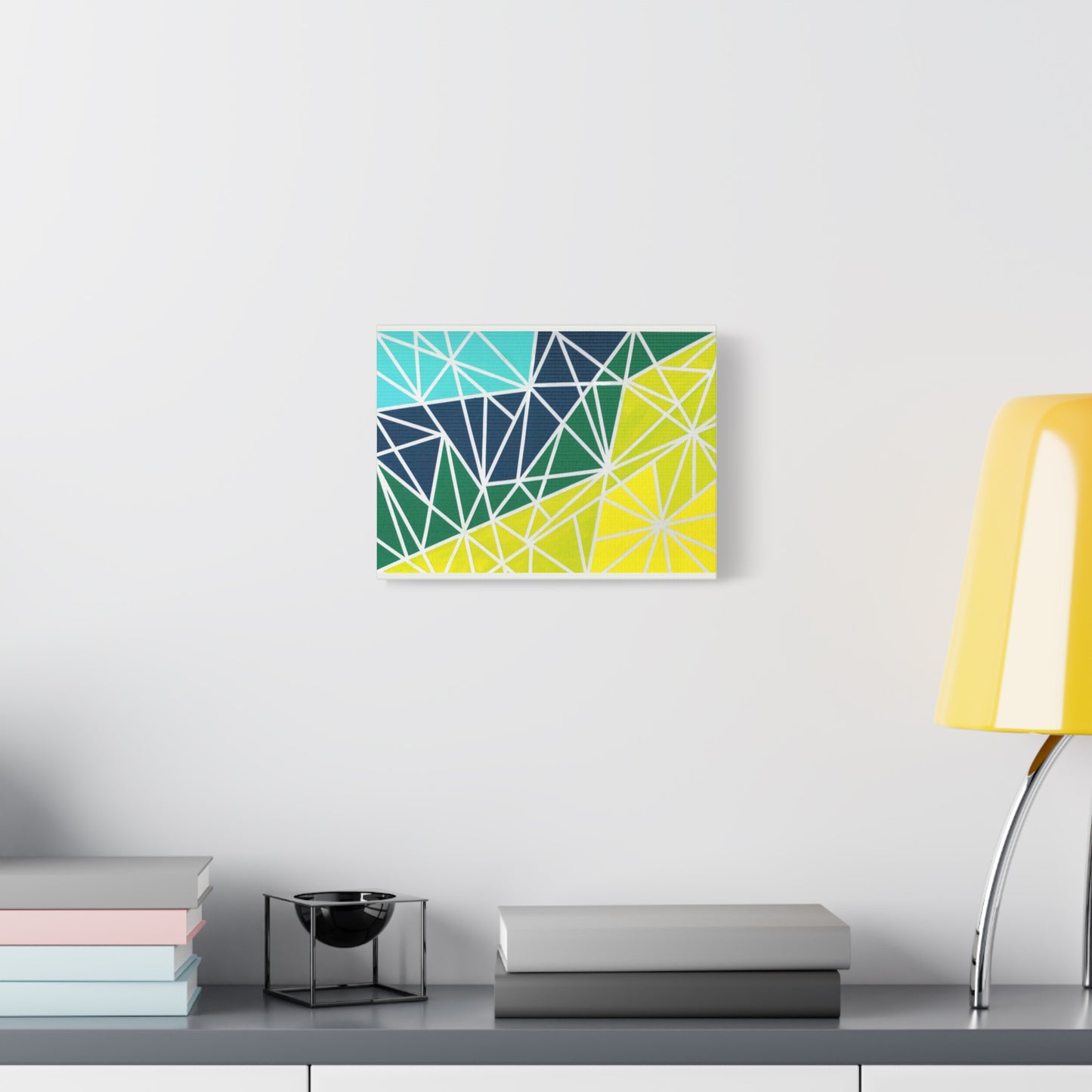 Slice of Lemon on Matte Canvas, Stretched, 1.25"