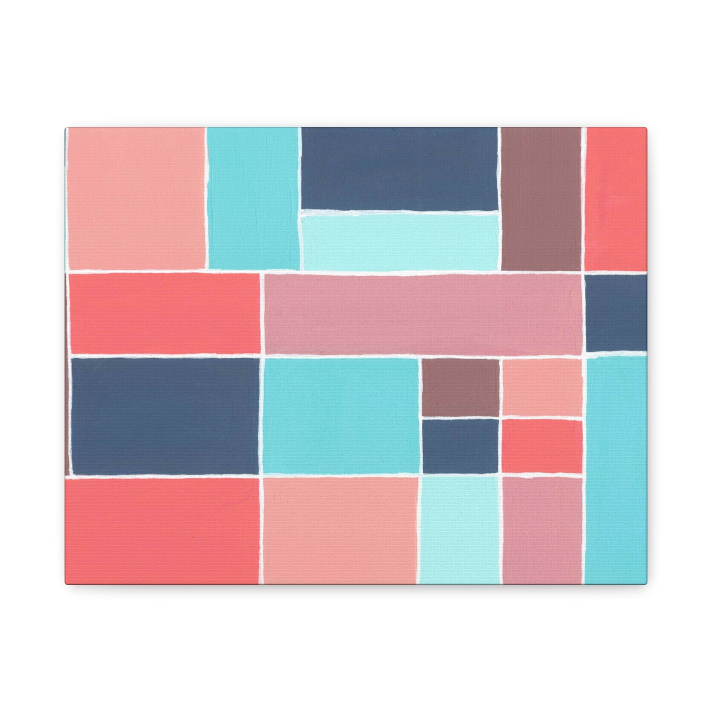Compartments on Matte Canvas, Stretched, 1.25"