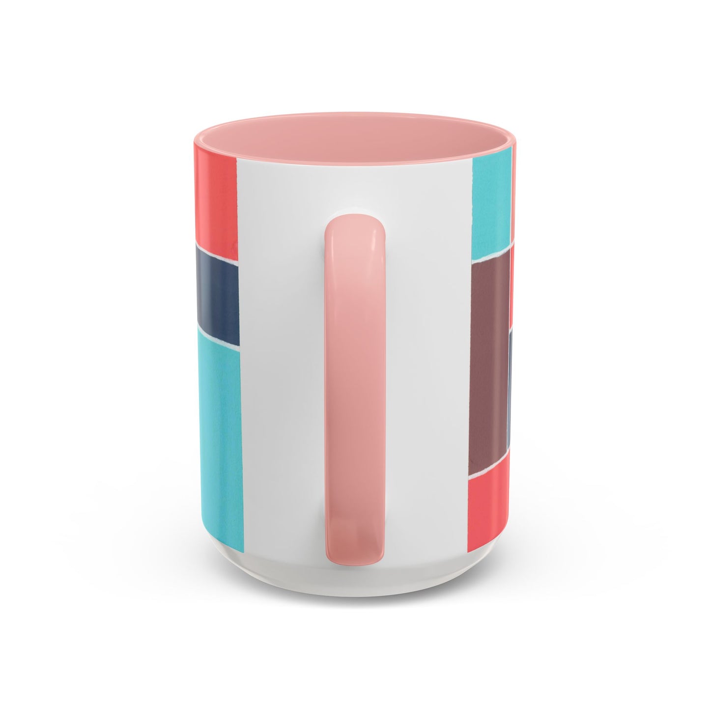 Compartments Accent Coffee Mug (11, 15oz)