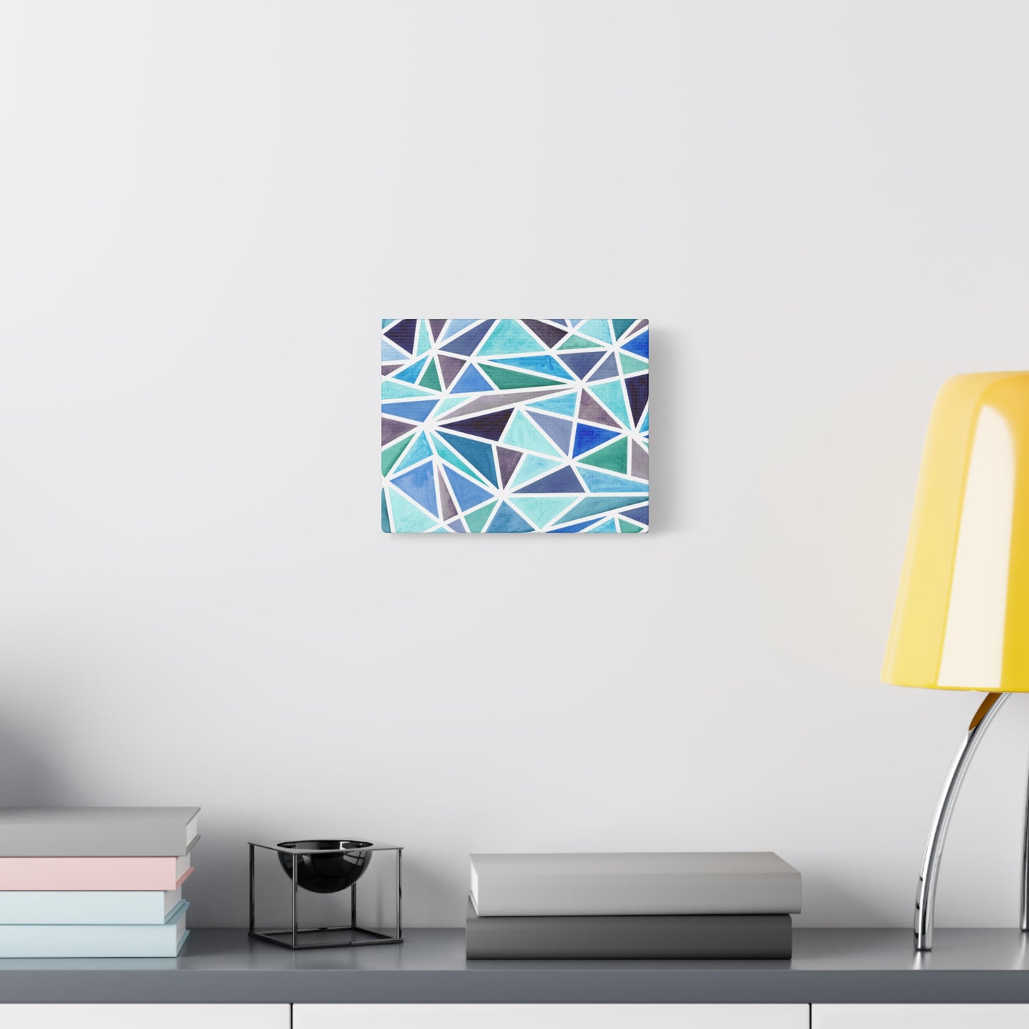 Broken Blues on Matte Canvas, Stretched, 1.25"
