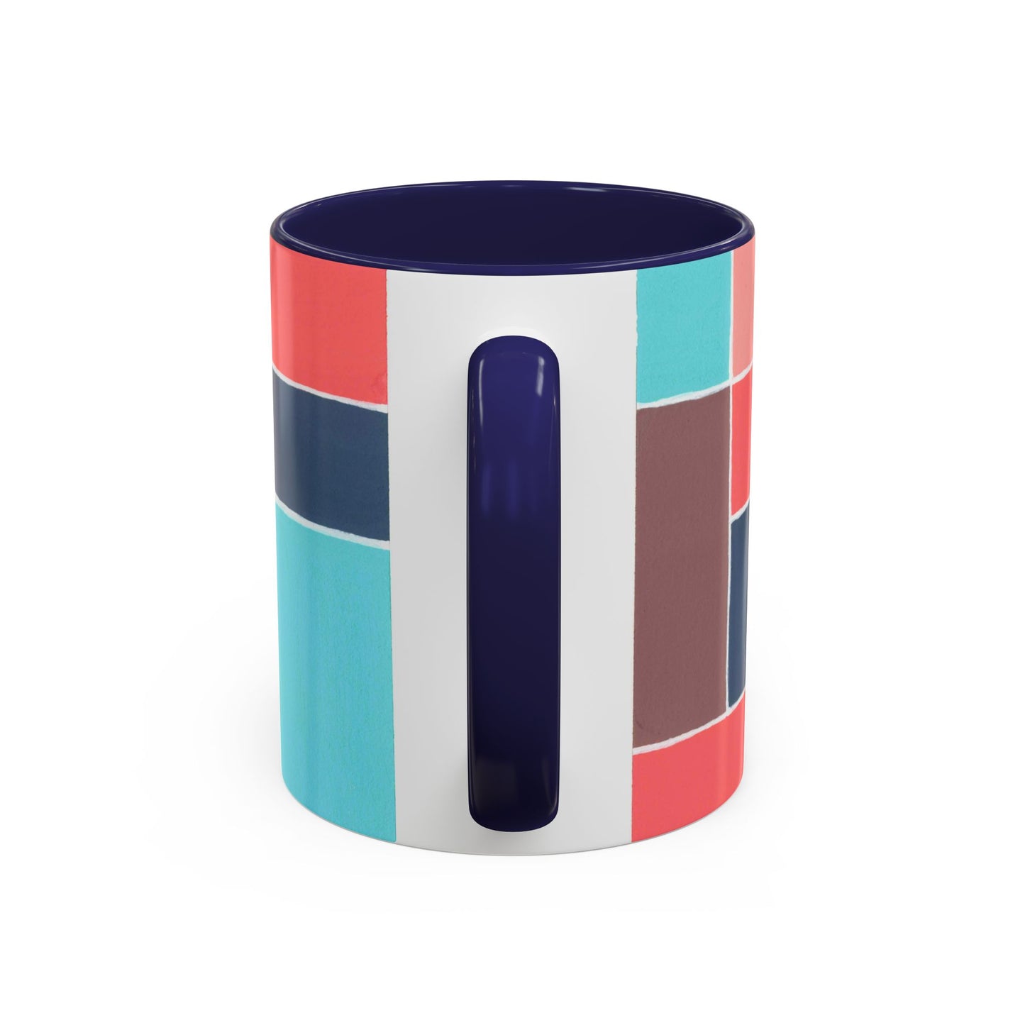 Compartments Accent Coffee Mug (11, 15oz)