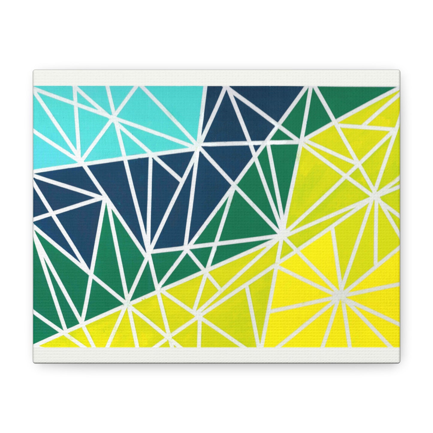 Slice of Lemon on Matte Canvas, Stretched, 1.25"