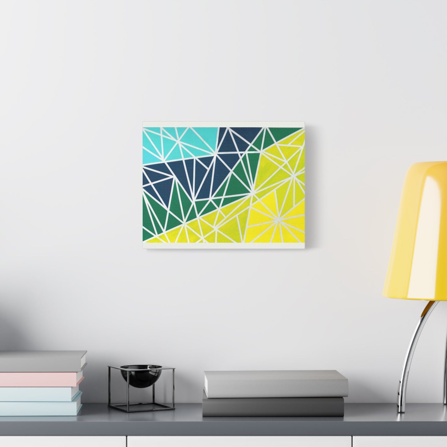 Slice of Lemon on Matte Canvas, Stretched, 1.25"