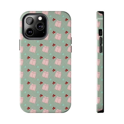 Tis The Sweater Season Green Tough Phone Case