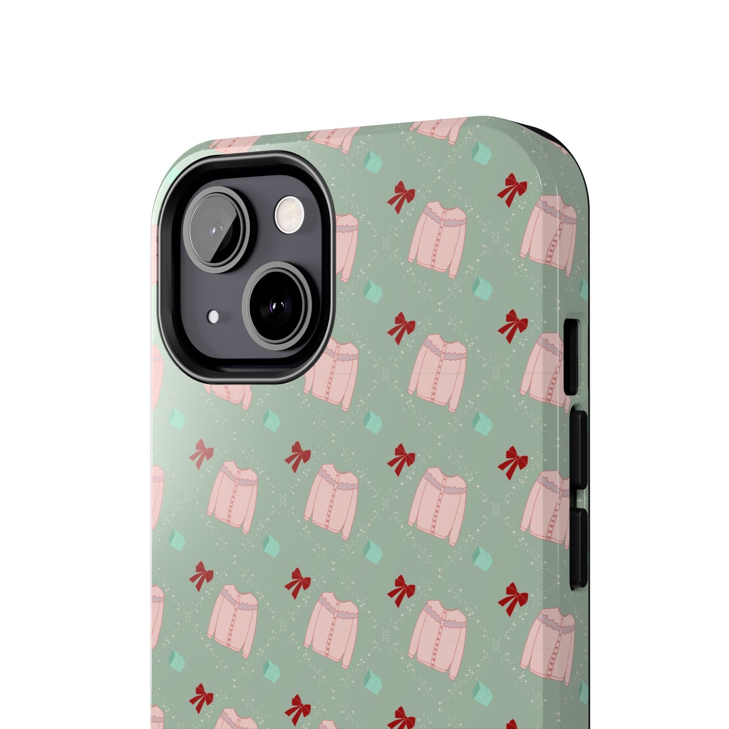 Tis The Sweater Season Green Tough Phone Case