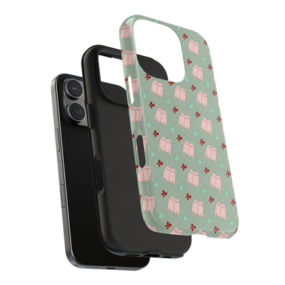 Tis The Sweater Season Green Tough Phone Case
