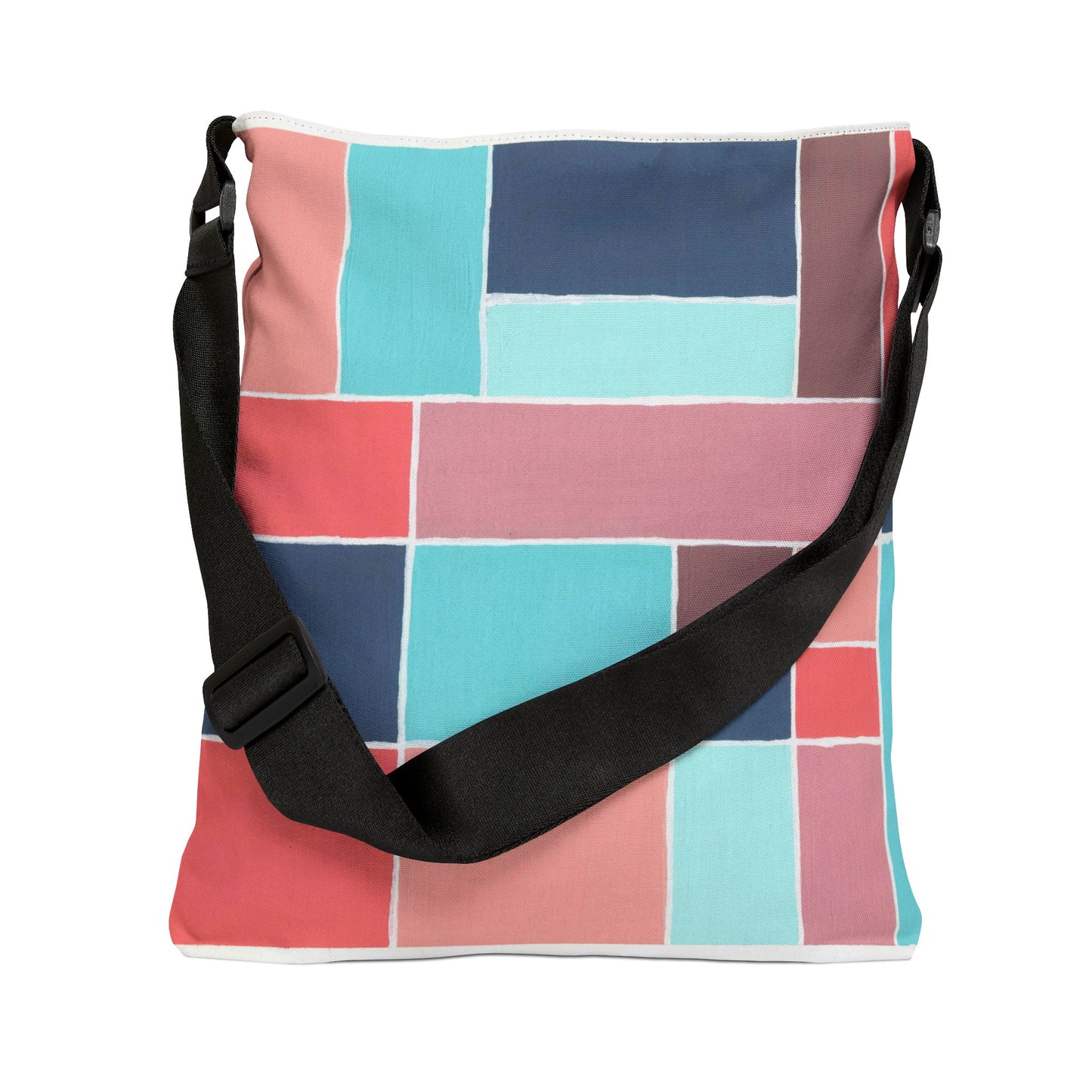 Compartments Adjustable Tote Bag (AOP)