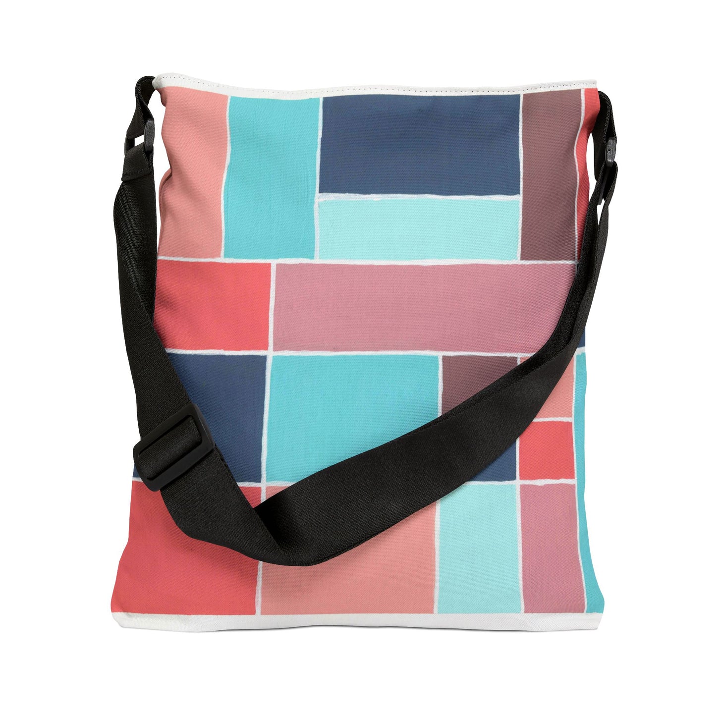 Compartments Adjustable Tote Bag (AOP)