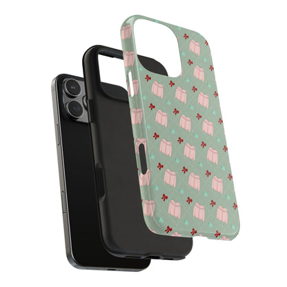 Tis The Sweater Season Green Tough Phone Case