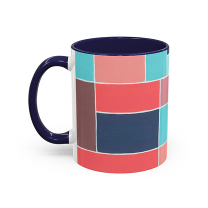 Compartments Accent Coffee Mug (11, 15oz)