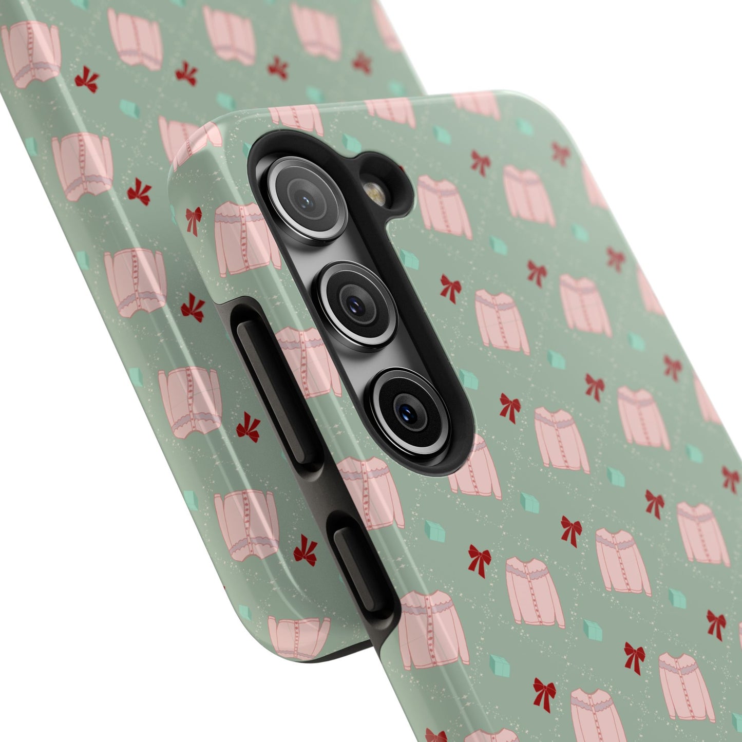 Tis The Sweater Season Green Tough Phone Case