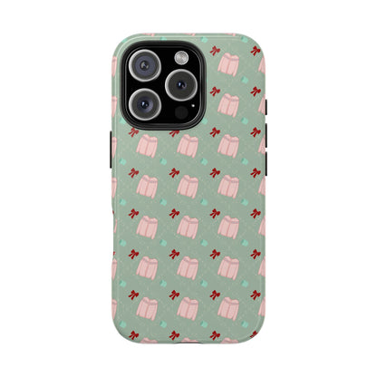Tis The Sweater Season Green Tough Phone Case