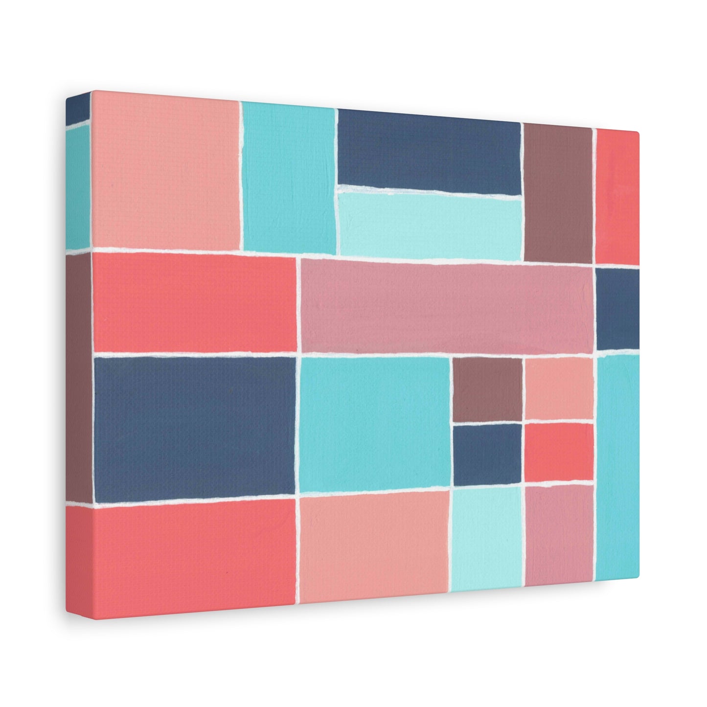 Compartments on Matte Canvas, Stretched, 1.25"