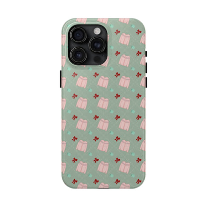 Tis The Sweater Season Green Tough Phone Case