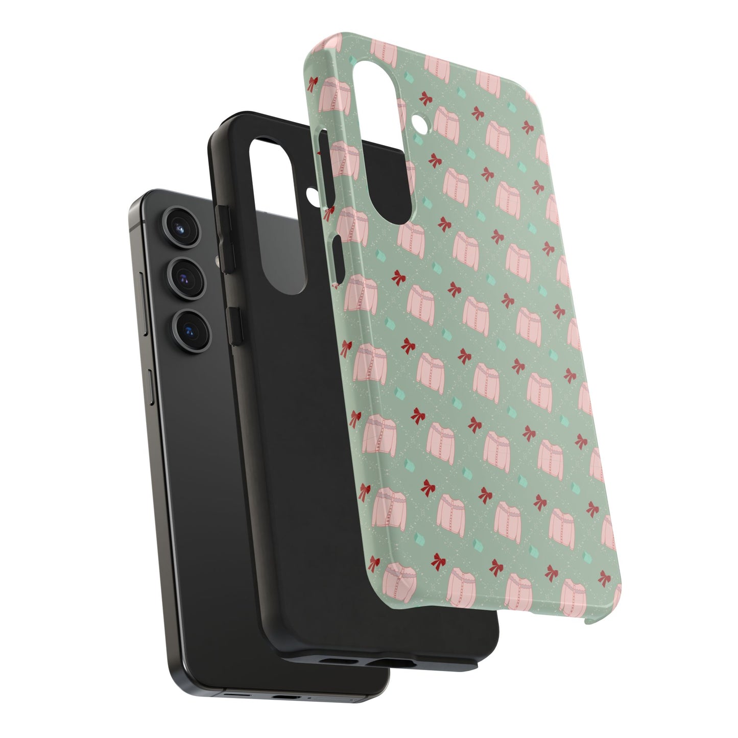 Tis The Sweater Season Green Tough Phone Case