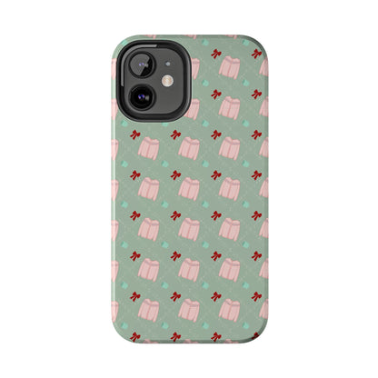 Tis The Sweater Season Green Tough Phone Case