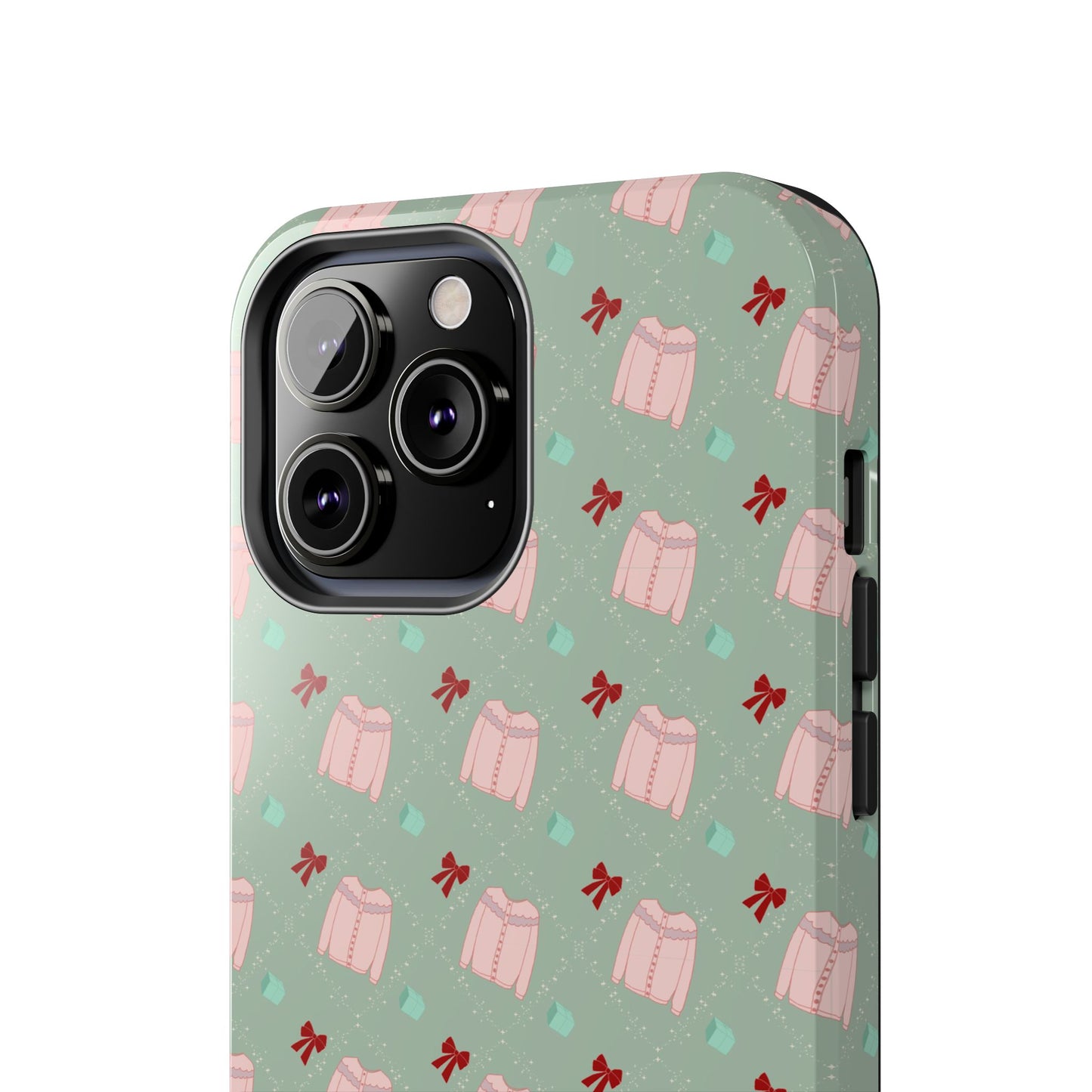 Tis The Sweater Season Green Tough Phone Case