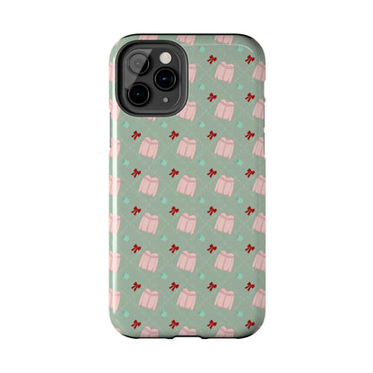Tis The Sweater Season Green Tough Phone Case