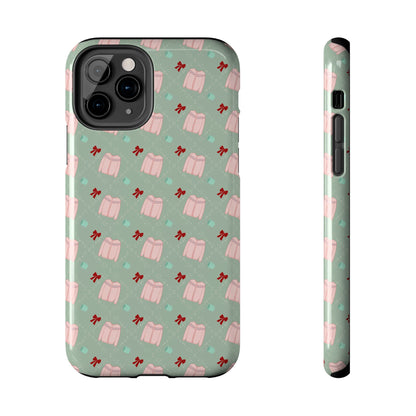 Tis The Sweater Season Green Tough Phone Case