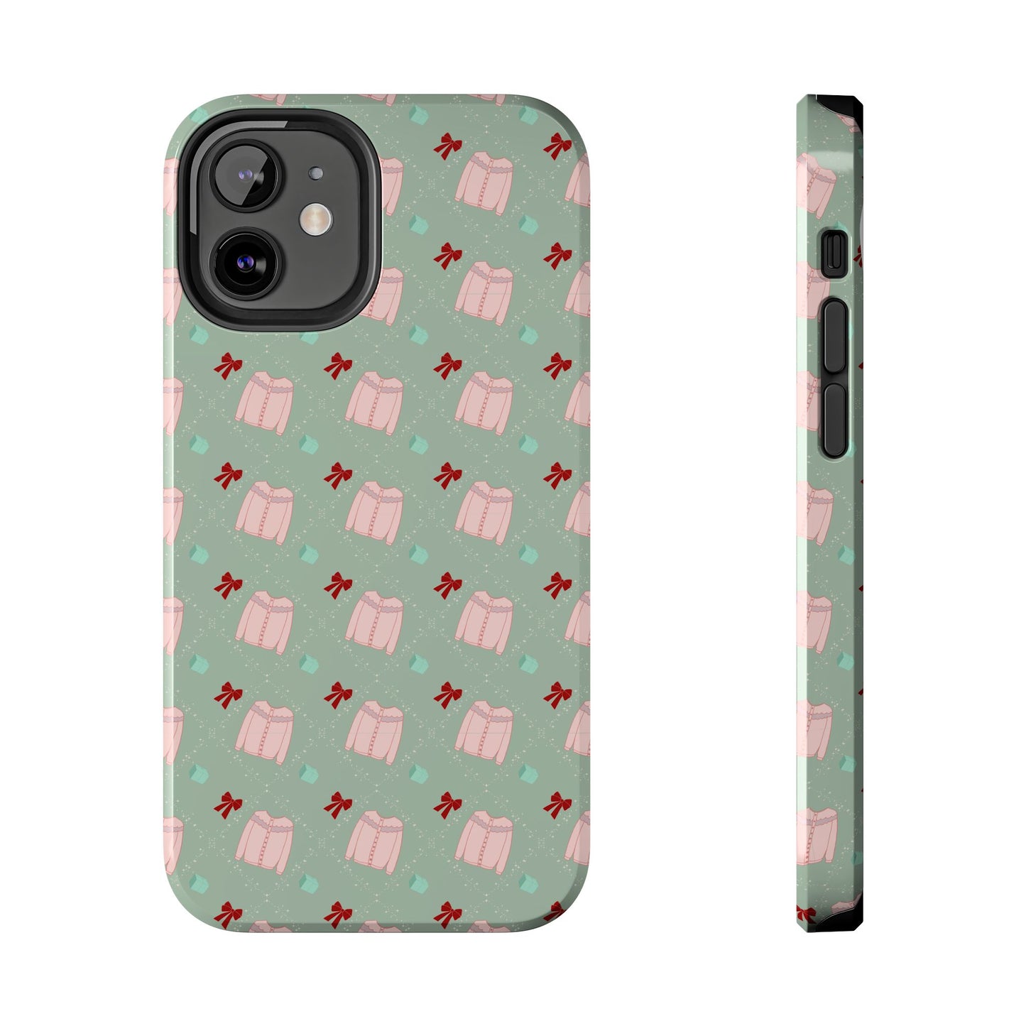Tis The Sweater Season Green Tough Phone Case