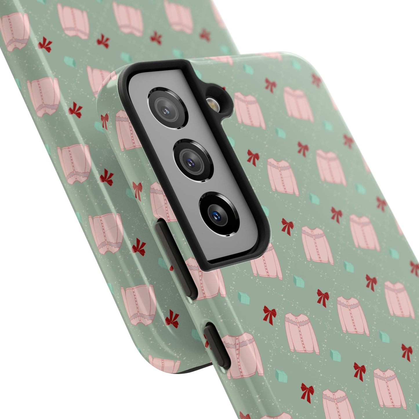 Tis The Sweater Season Green Tough Phone Case