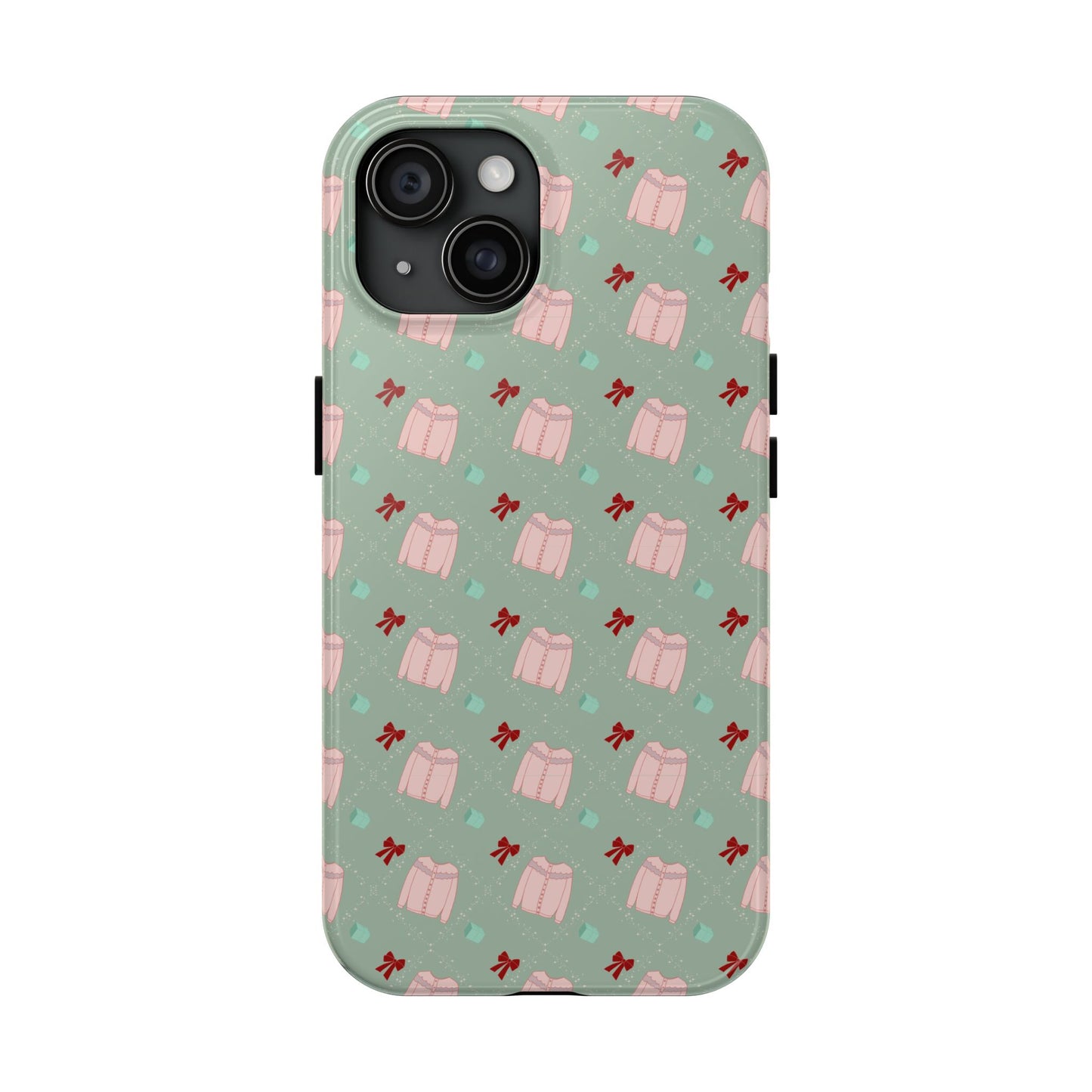 Tis The Sweater Season Green Tough Phone Case