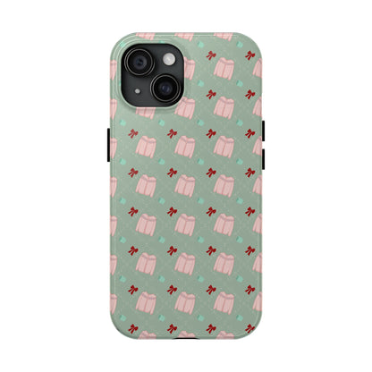 Tis The Sweater Season Green Tough Phone Case