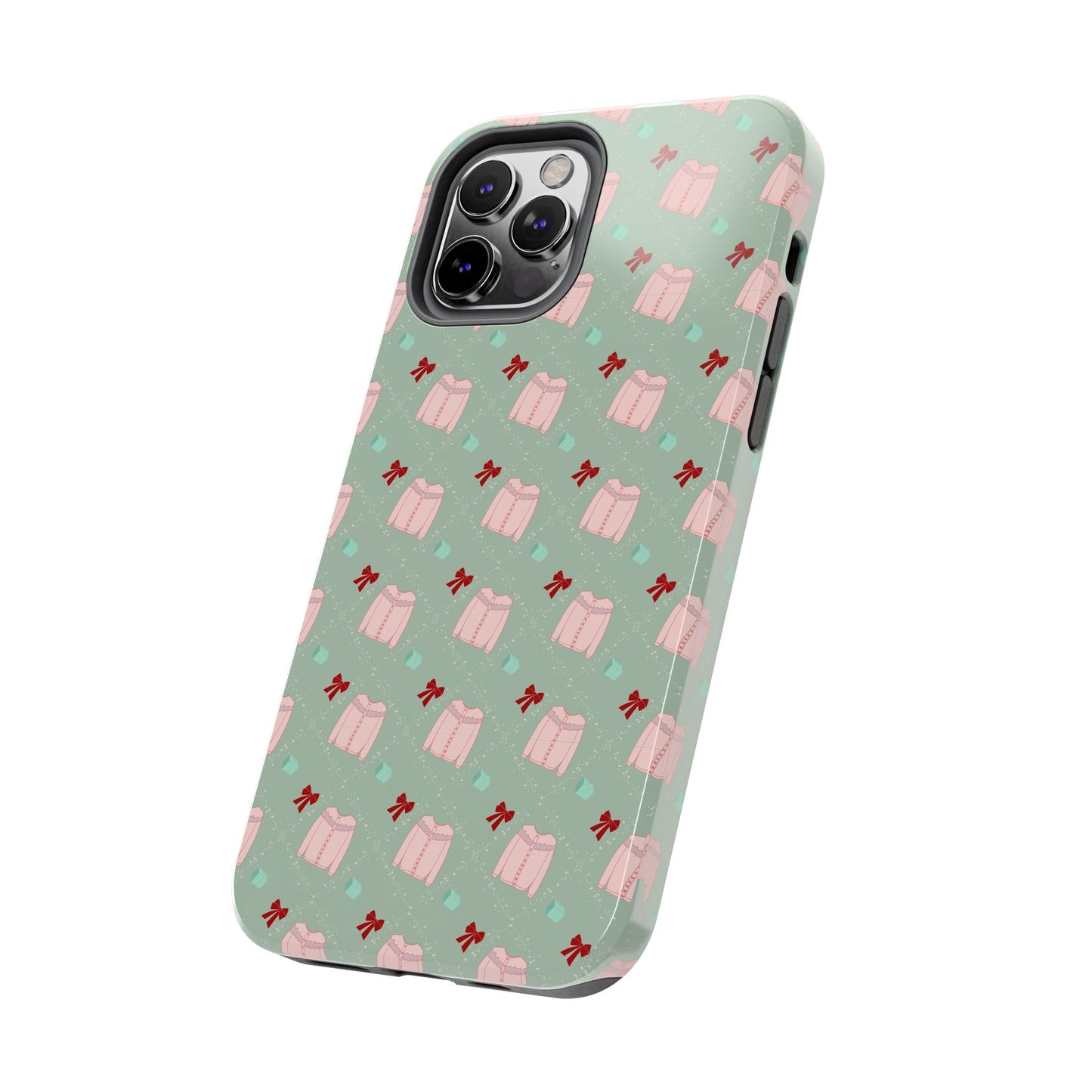 Tis The Sweater Season Green Tough Phone Case