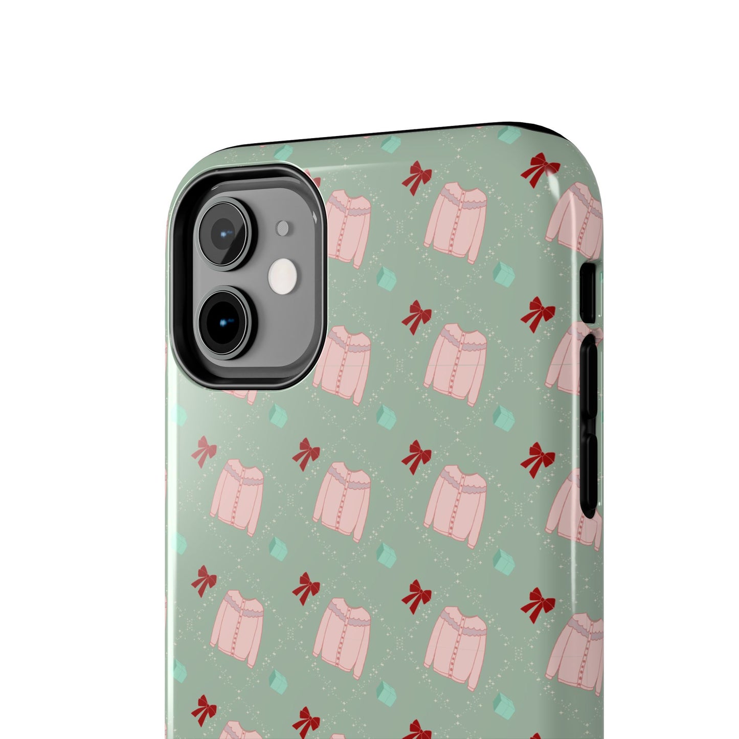 Tis The Sweater Season Green Tough Phone Case