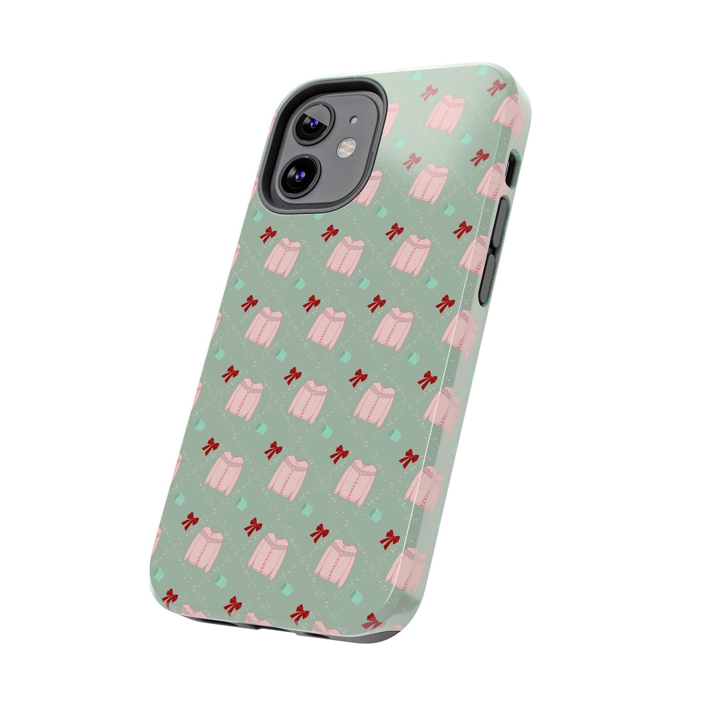 Tis The Sweater Season Green Tough Phone Case