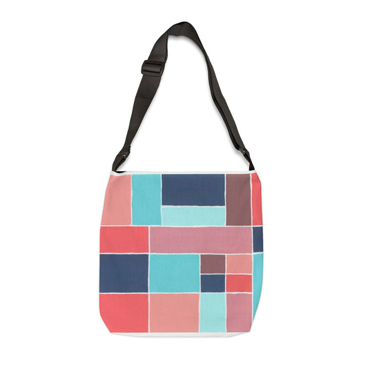 Compartments Adjustable Tote Bag (AOP)