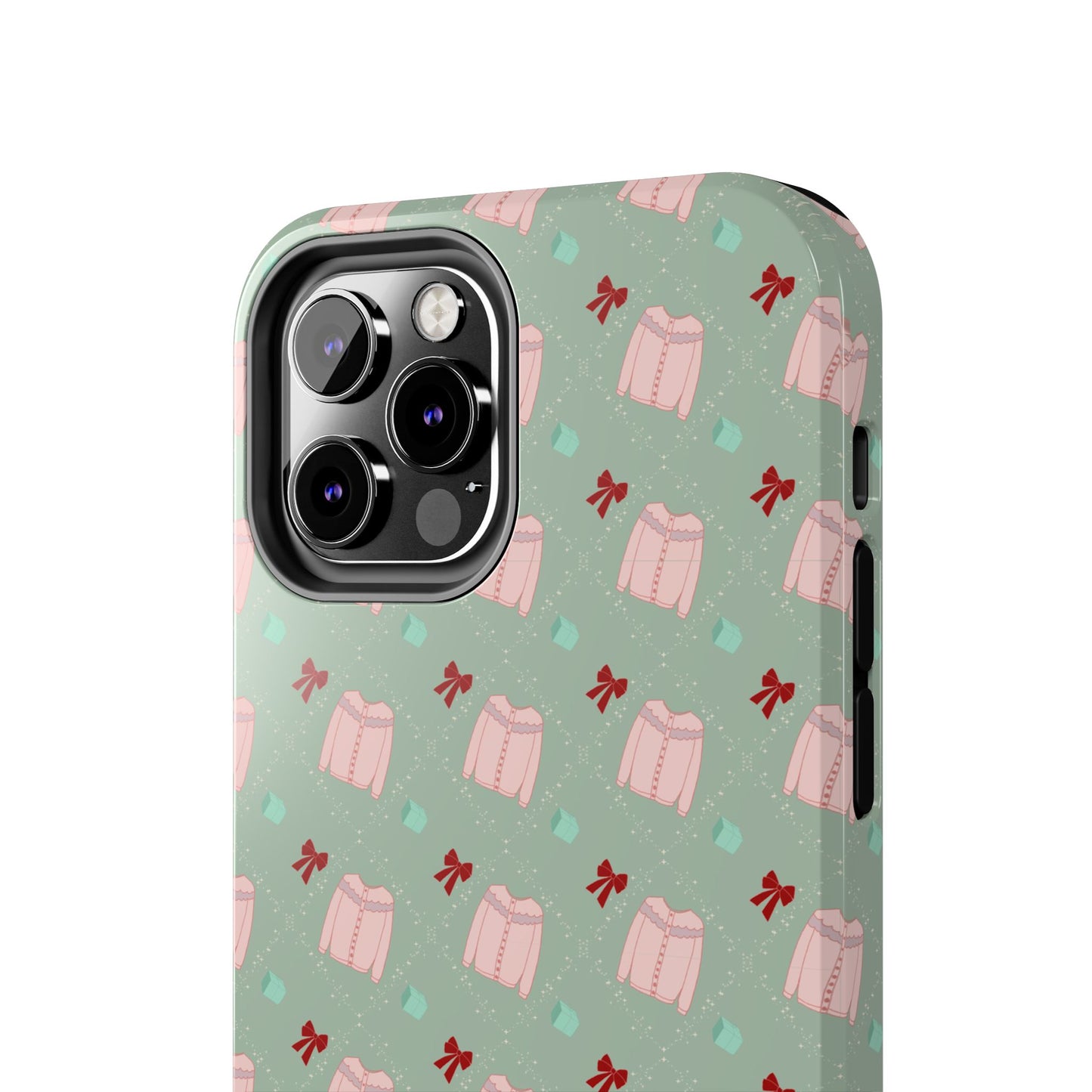 Tis The Sweater Season Green Tough Phone Case