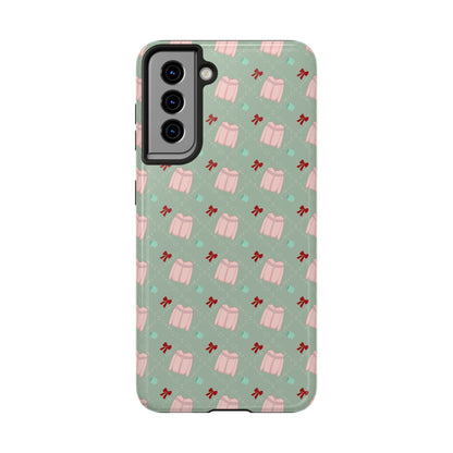 Tis The Sweater Season Green Tough Phone Case