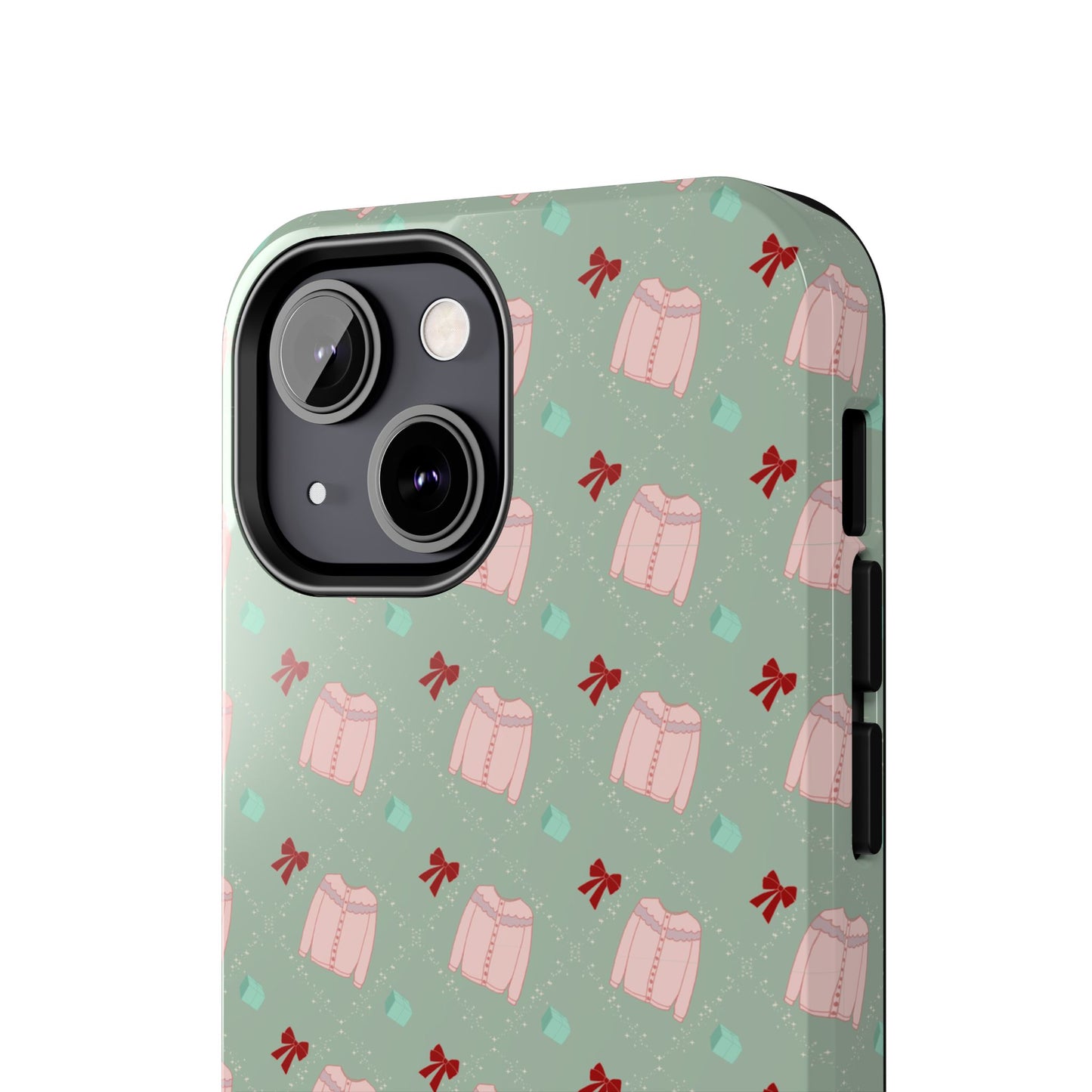 Tis The Sweater Season Green Tough Phone Case