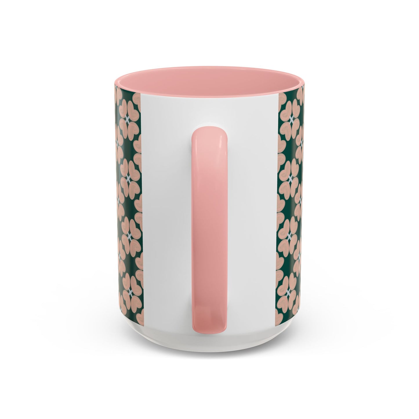 Lucky Pink Clover Coffee Mug