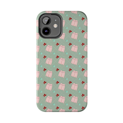 Tis The Sweater Season Green Tough Phone Case