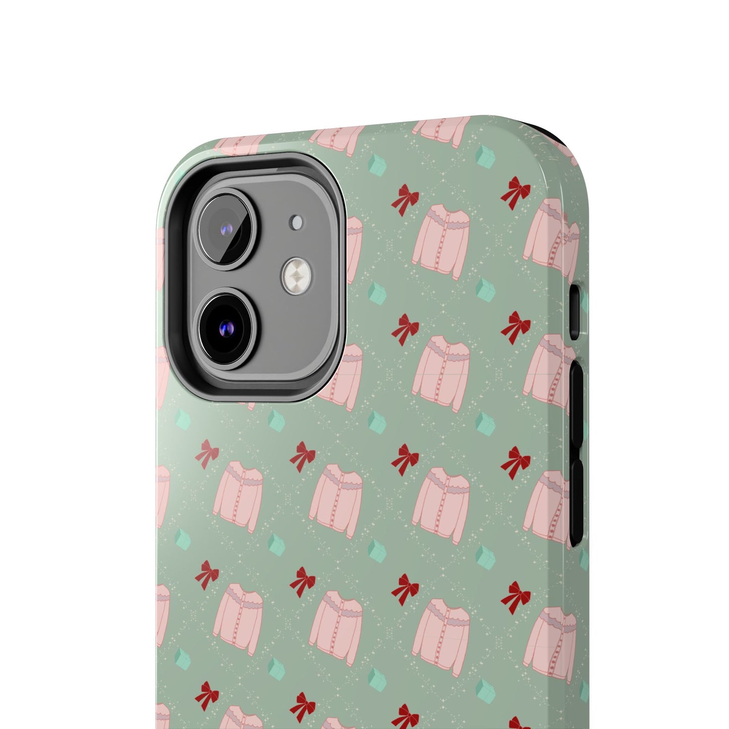 Tis The Sweater Season Green Tough Phone Case