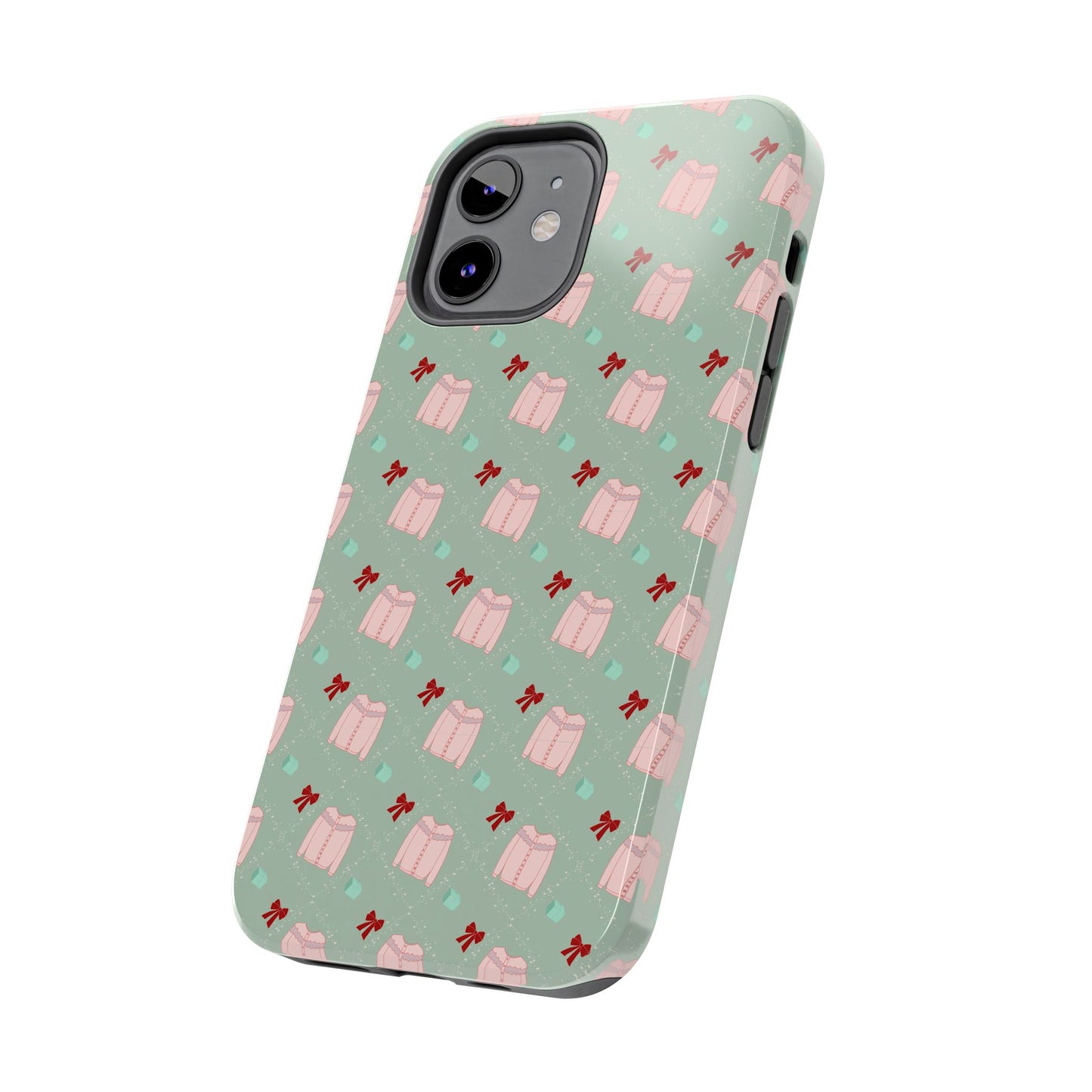 Tis The Sweater Season Green Tough Phone Case