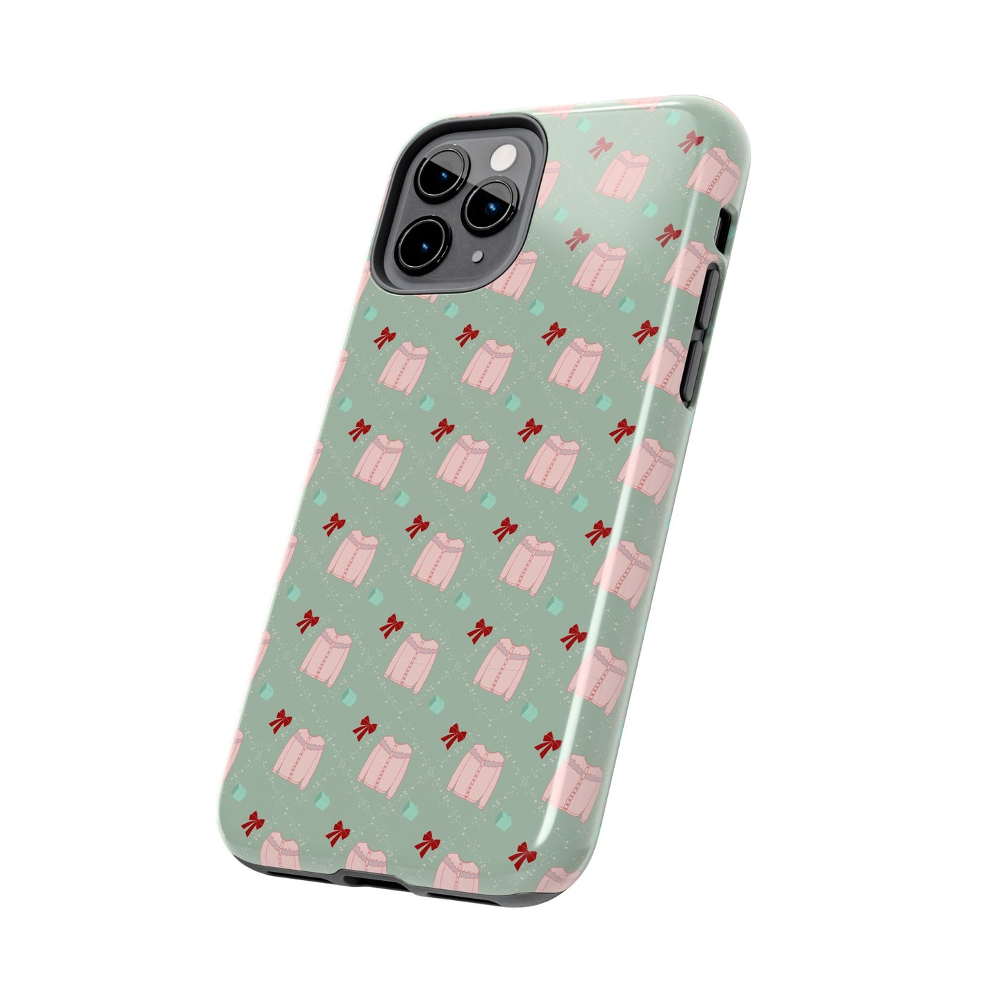 Tis The Sweater Season Green Tough Phone Case
