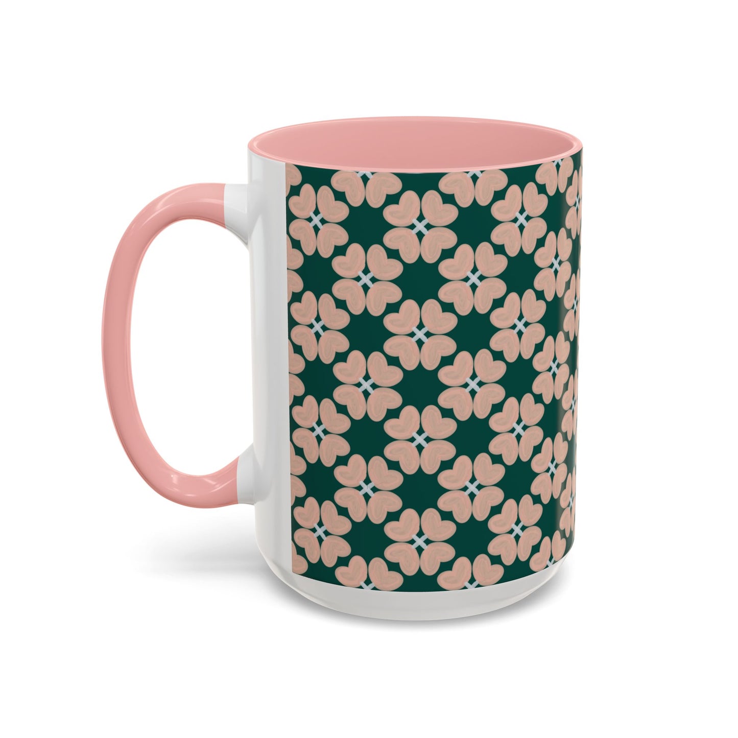 Lucky Pink Clover Coffee Mug