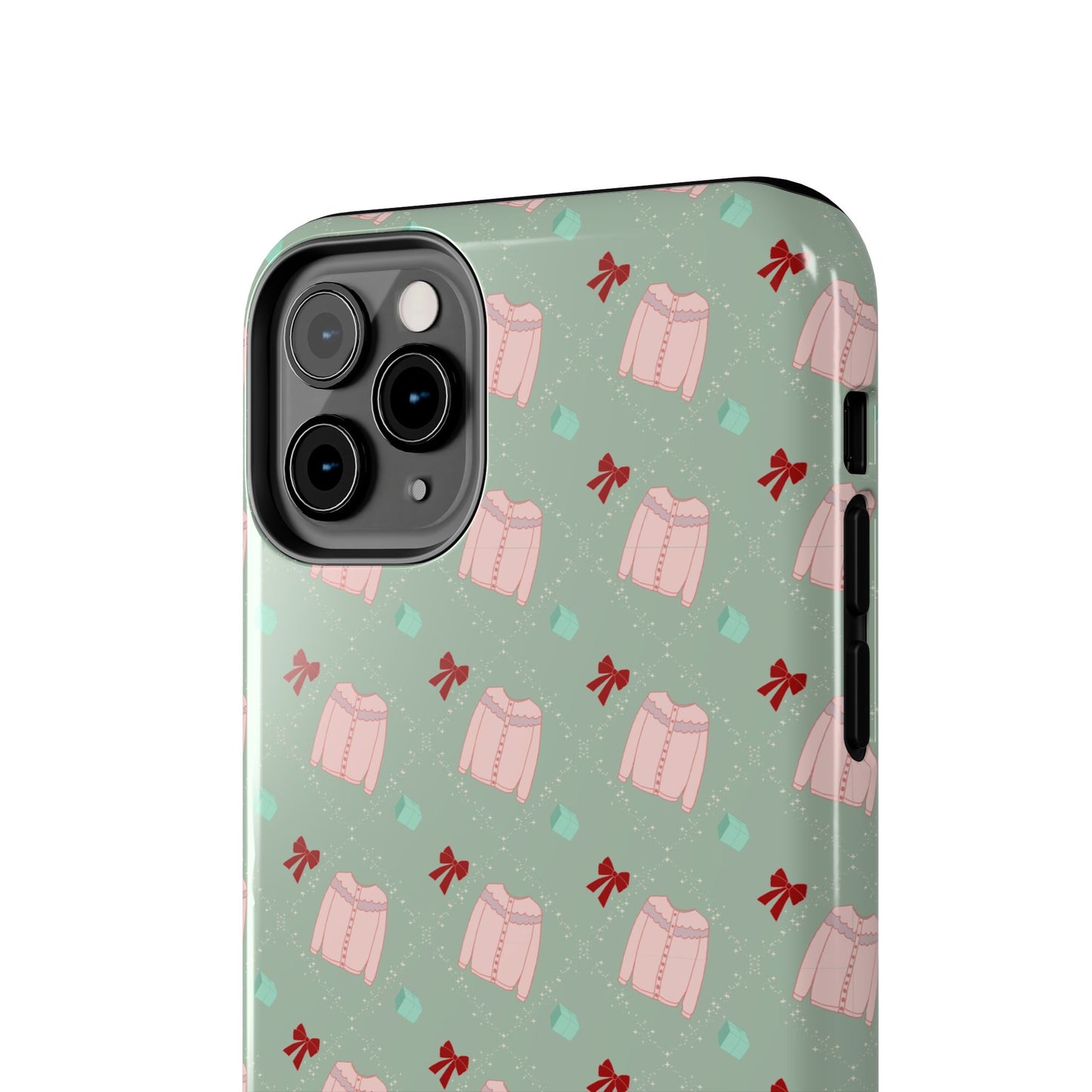 Tis The Sweater Season Green Tough Phone Case