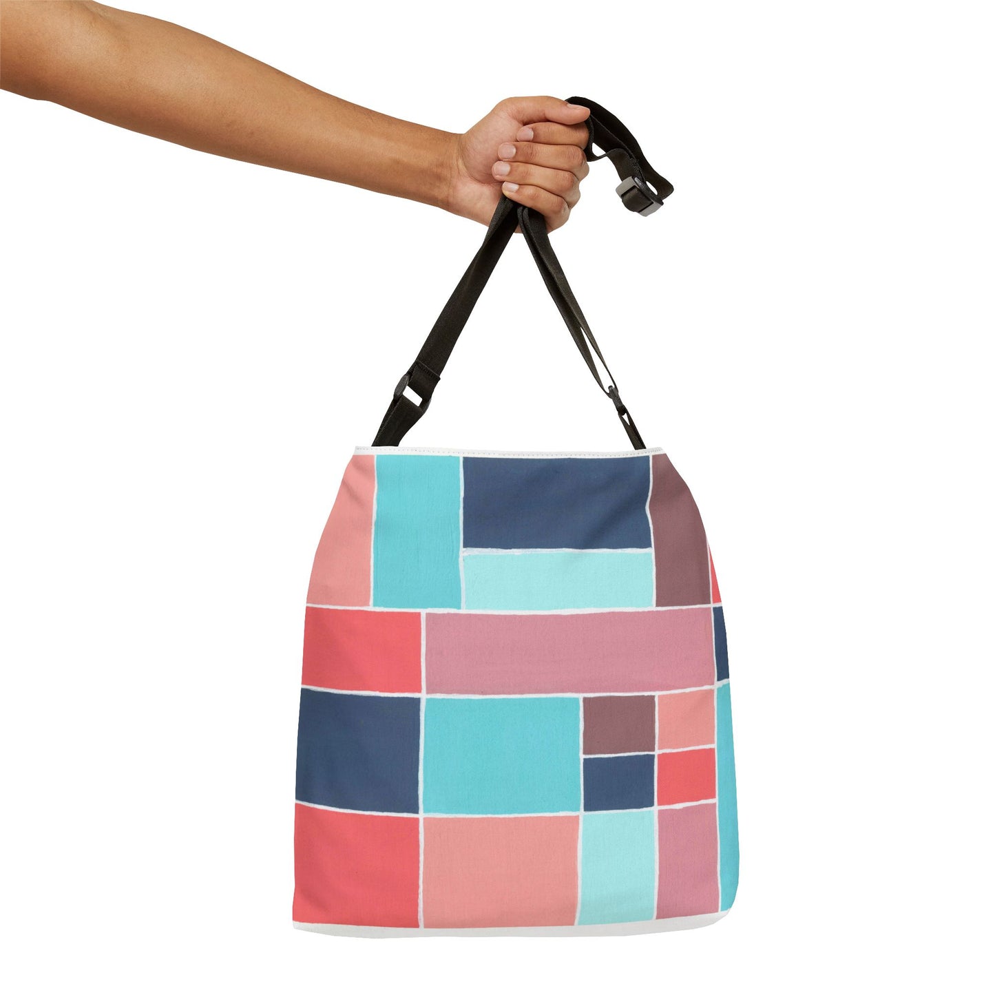 Compartments Adjustable Tote Bag (AOP)