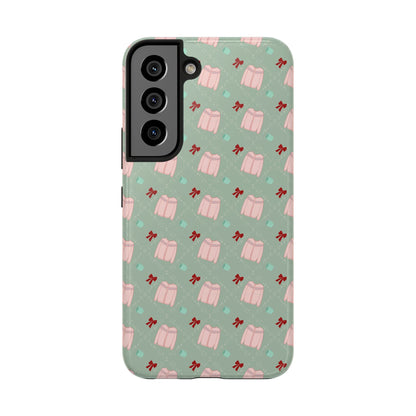 Tis The Sweater Season Green Tough Phone Case