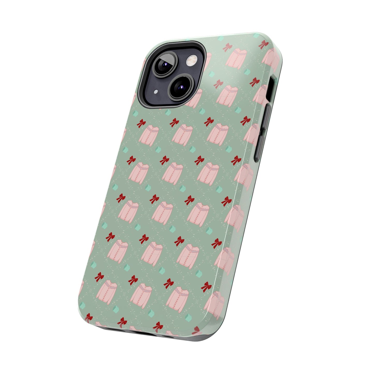Tis The Sweater Season Green Tough Phone Case