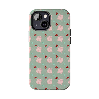 Tis The Sweater Season Green Tough Phone Case