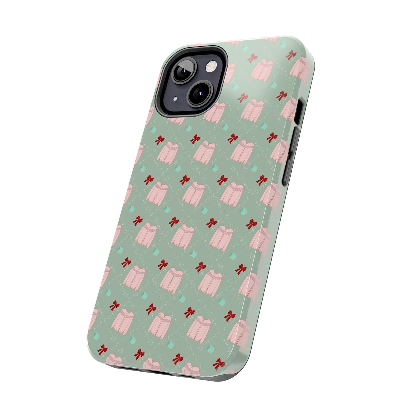 Tis The Sweater Season Green Tough Phone Case