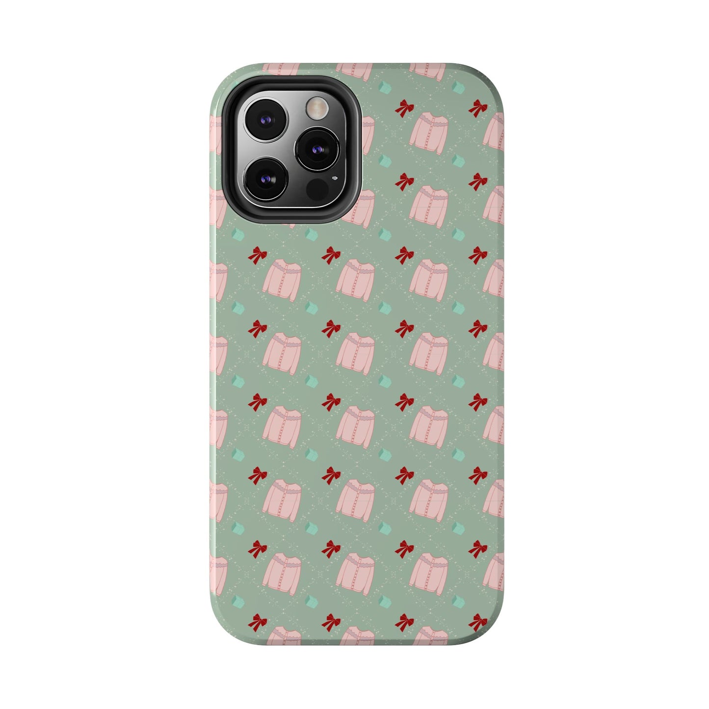 Tis The Sweater Season Green Tough Phone Case