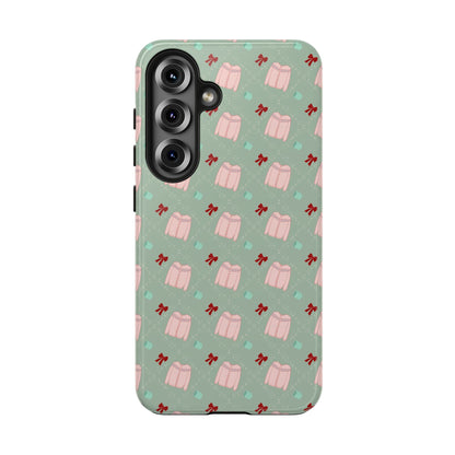 Tis The Sweater Season Green Tough Phone Case