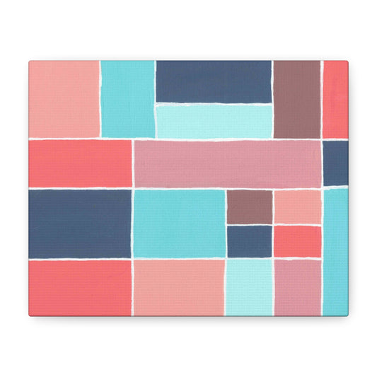 Compartments on Matte Canvas, Stretched, 1.25"